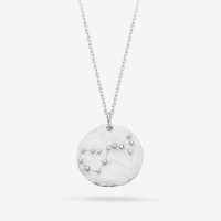 Vorschau: Constellation Scorpio Medallion Silver - Halsketten - Silber
