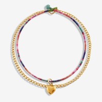 Vorschau: No War Necklace - Halsketten - Multicolor - 18k vergoldet