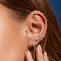 Vorschau: Midnight Sky Earrings - Ohrringe - Silber