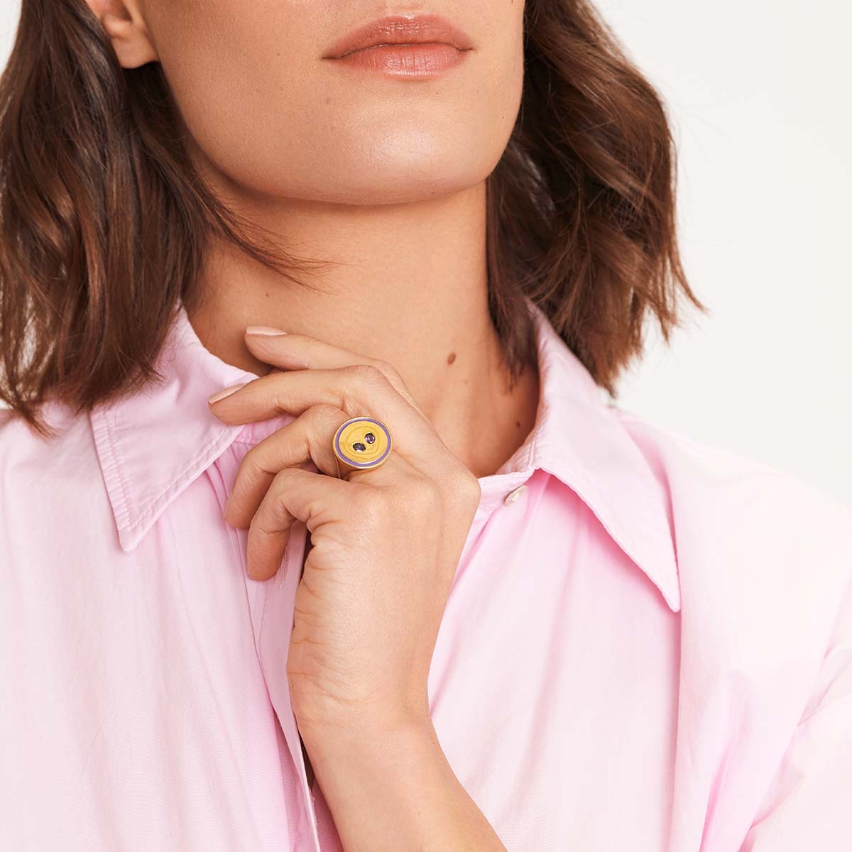 Alien Ring - Ringe -18k vergoldet