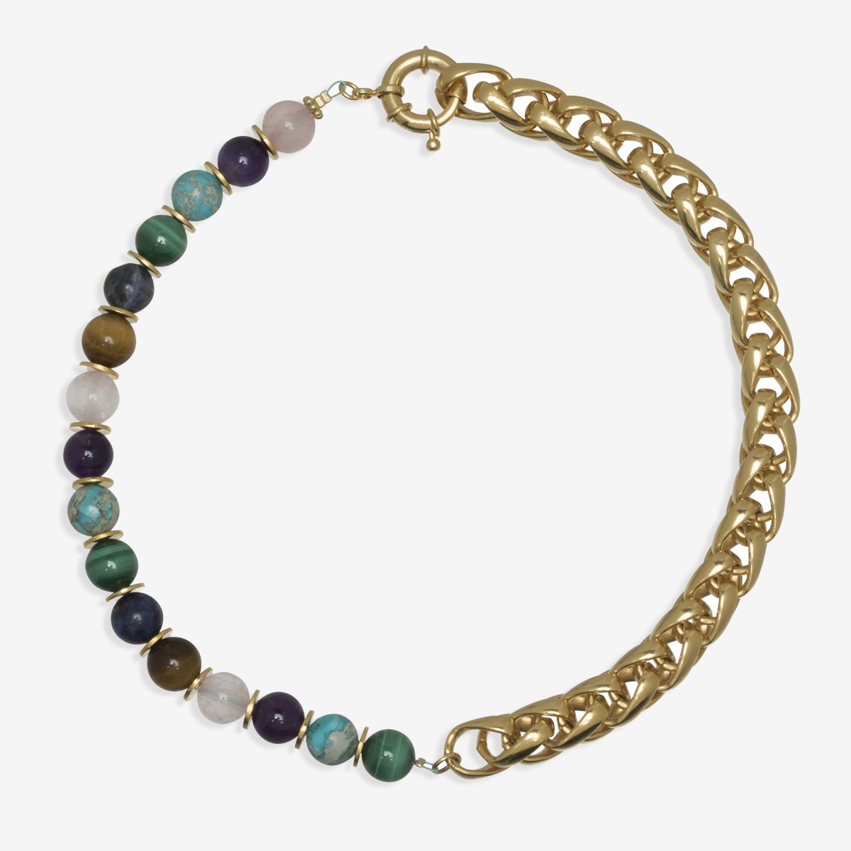 Luna - Halsketten - 24k vergoldet