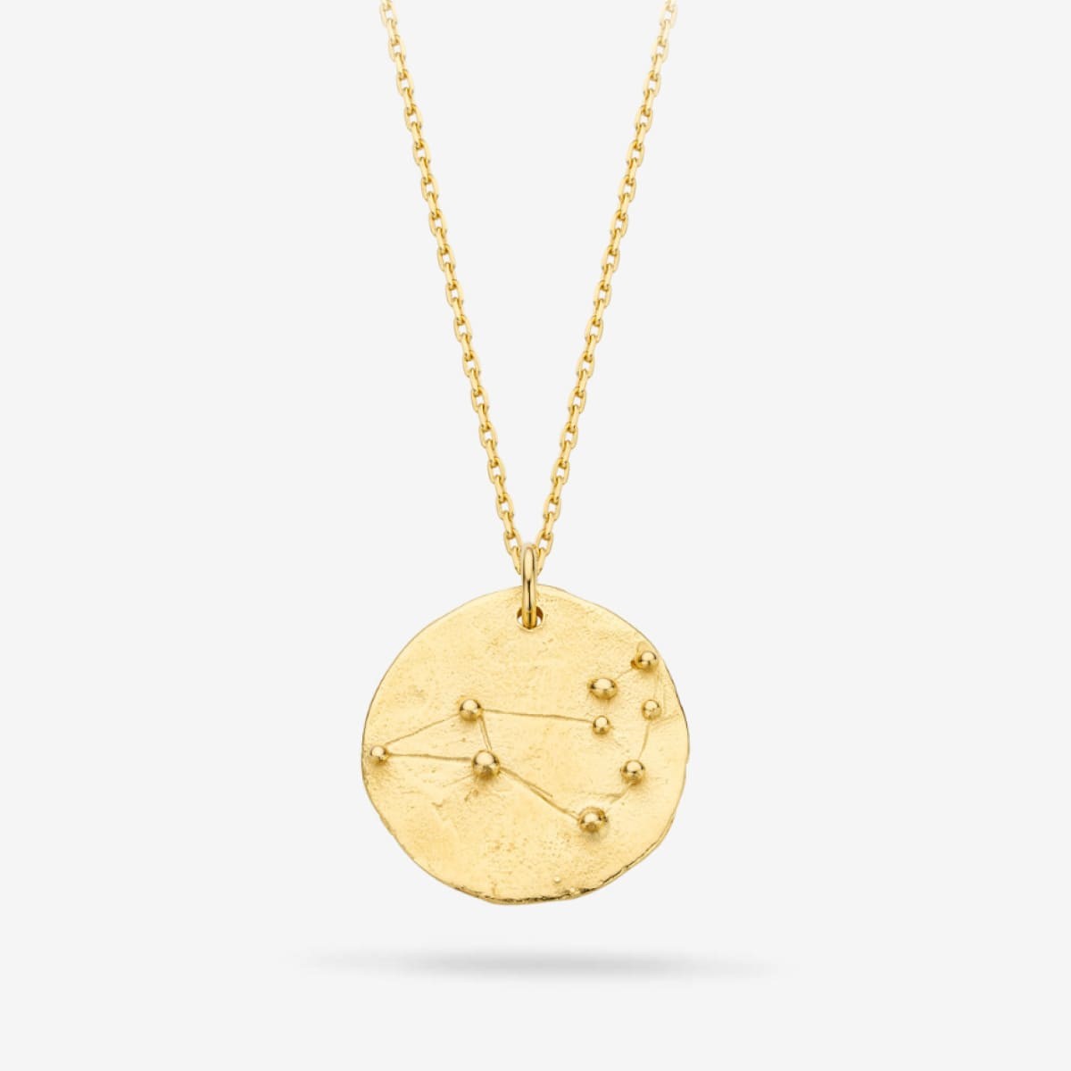 Constellation Leo Medallion Gold - Halsketten - 18k vergoldet