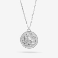Vorschau: Zodiac Capricorn Medallion Silver - Halsketten - Silber