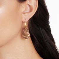 Vorschau: Glassberry Cone - Ohrhänger - 18k vergoldet