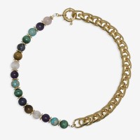 Vorschau: Luna - Halsketten - 24k vergoldet