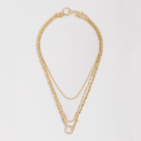 Vorschau: Nerola Necklace - Halsketten - 24k vergoldet
