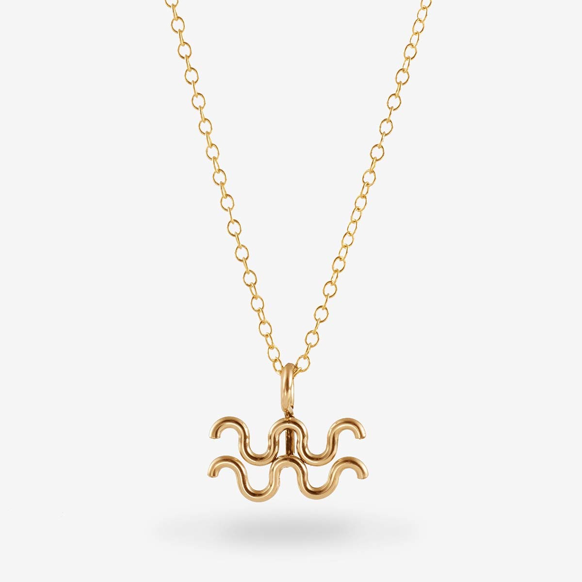 Astrology Aquarius - Halskette - 14k Gold Filled