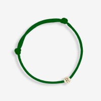 Vorschau: The One A-Z emerald - Armband - 14k Gold