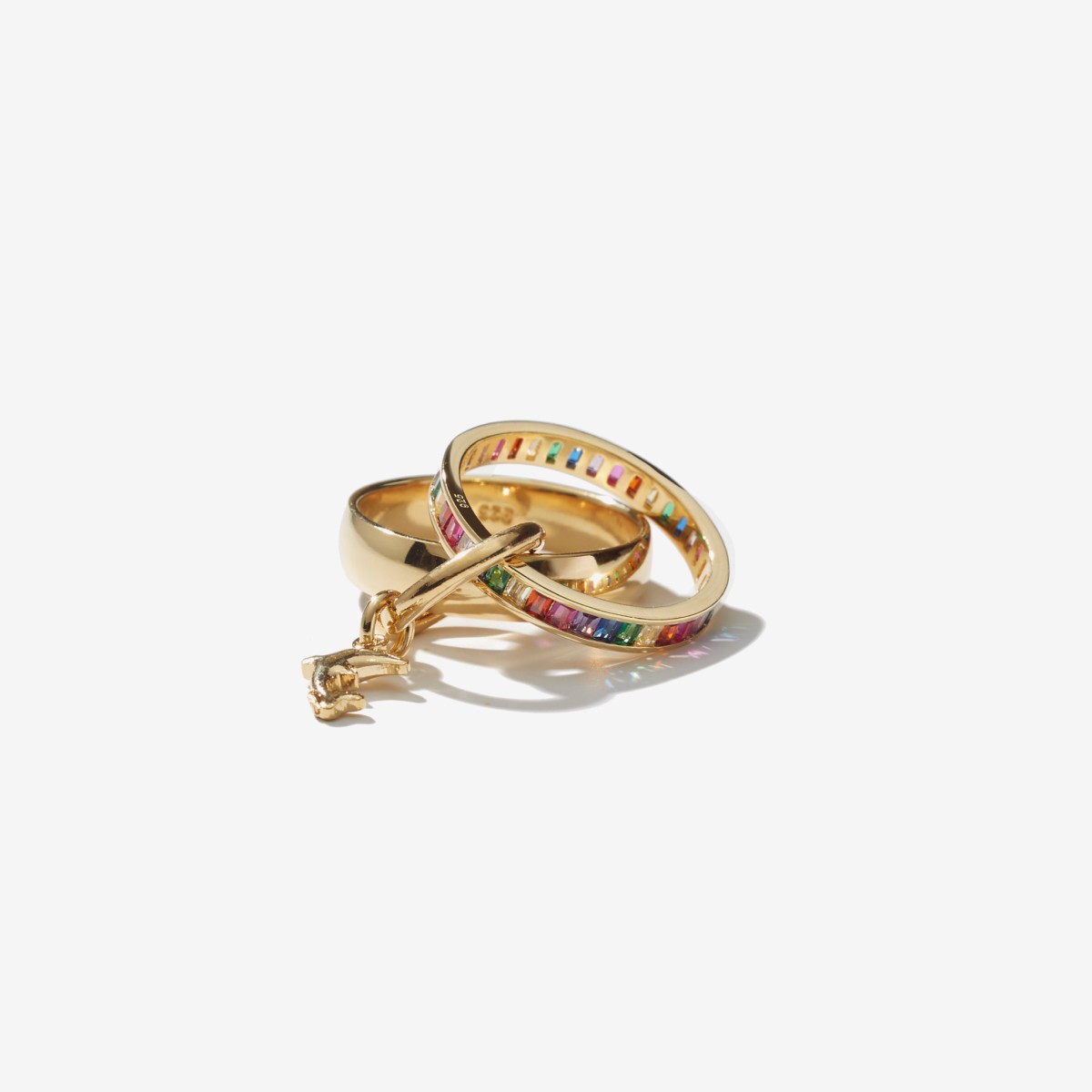Freedom Ring - Ringe - Multicolor - 18k vergoldet