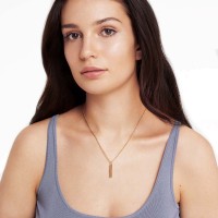 Vorschau: Note Pendant - Kettenanhänger - 14k Gold