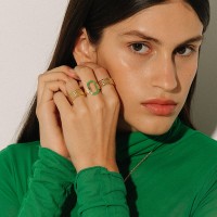 Vorschau: Carabine Ring - Ringe - 18k vergoldet
