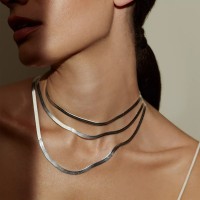 Vorschau: Ray Chain 38cm - Halsketten - Silber