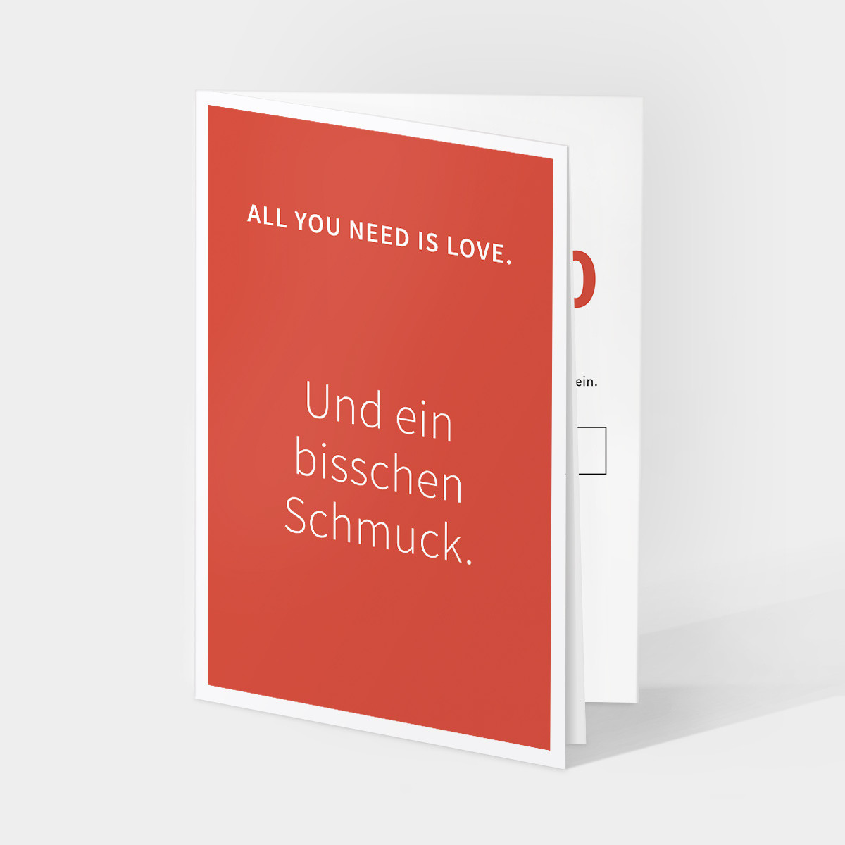 Gutschein All you need is love