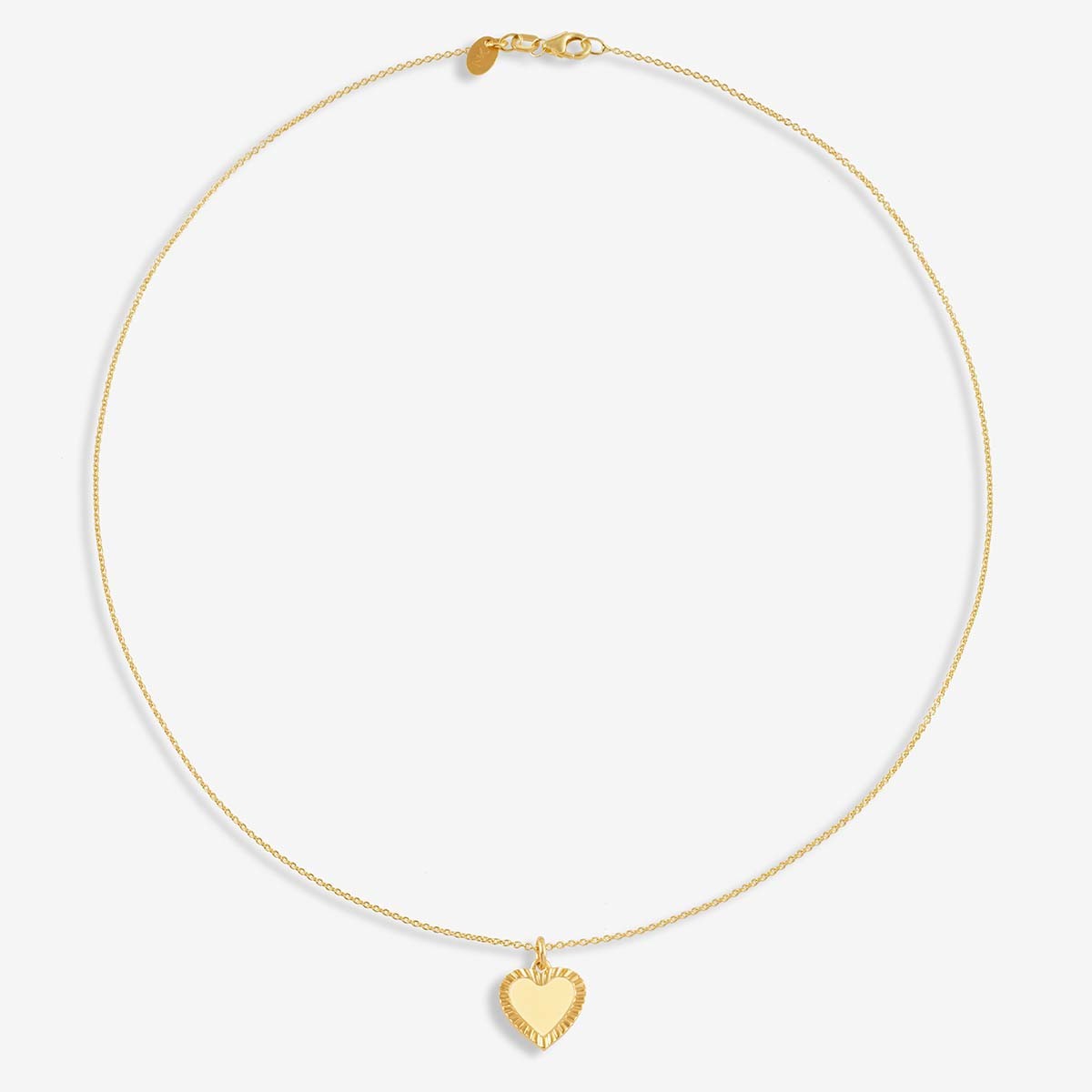 Golden Heart - Halskette - 18k vergoldet