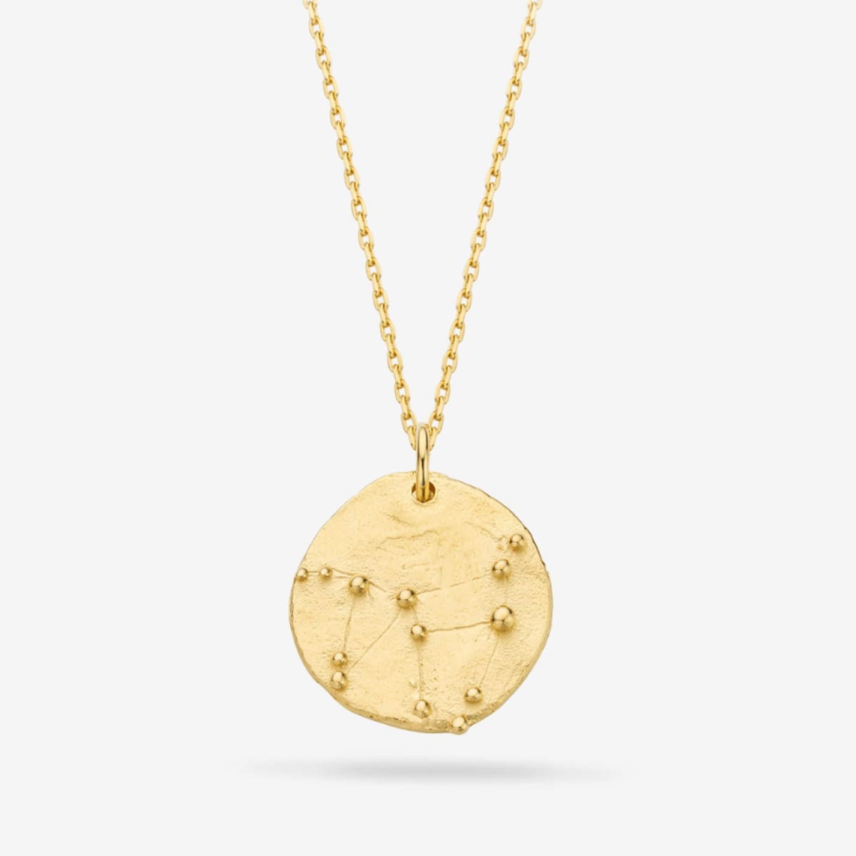 Constellation Capricorn Medallion Gold - Halsketten - 18k vergoldet