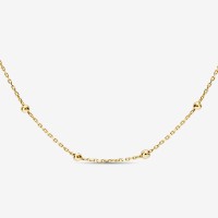 Vorschau: Essential Ball Long - Halskette - 14k Gold