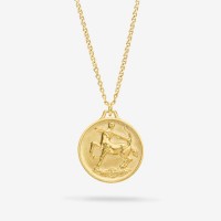Vorschau: Zodiac Sagittarius Medallion Gold