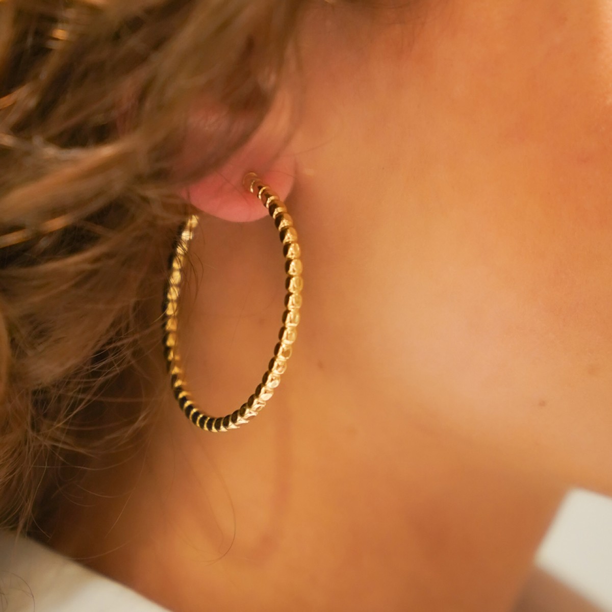 Classic Earrings New L - Ohrringe - 18k vergoldet