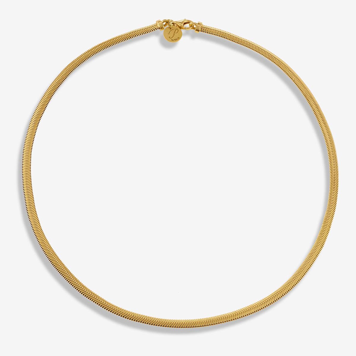 Xali Large - Halsketten - 18k vergoldet