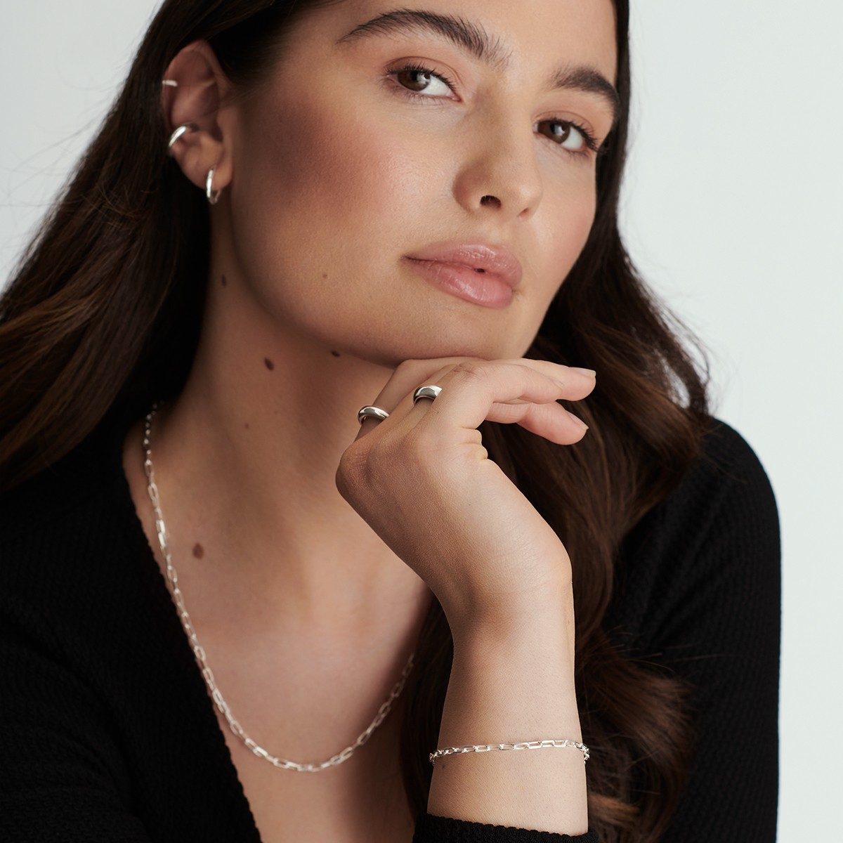Célia - Armband - Silber