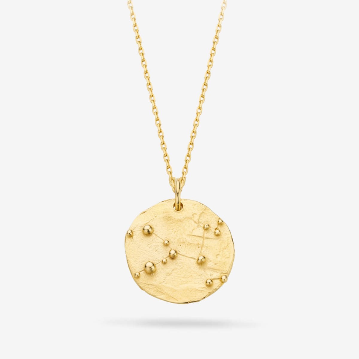 Constellation Taurus Medallion Gold - Halsketten - 18k vergoldet