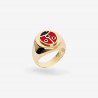 Vorschau: Ladybug - Ring - 18k vergoldet