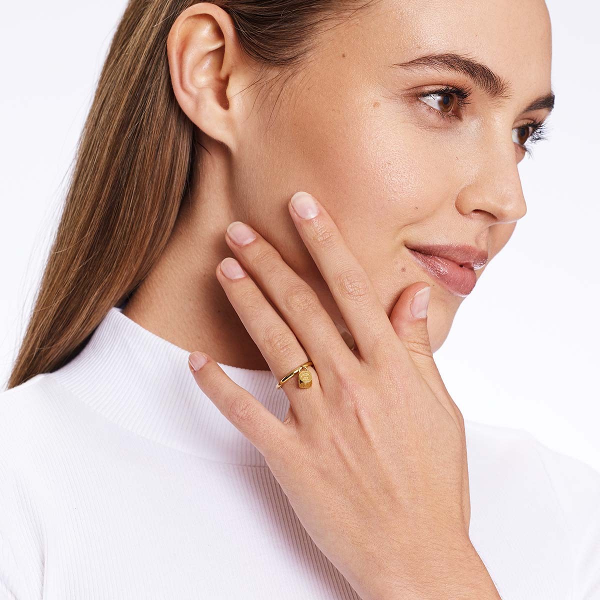 Dice - Ringe - 18k vergoldet