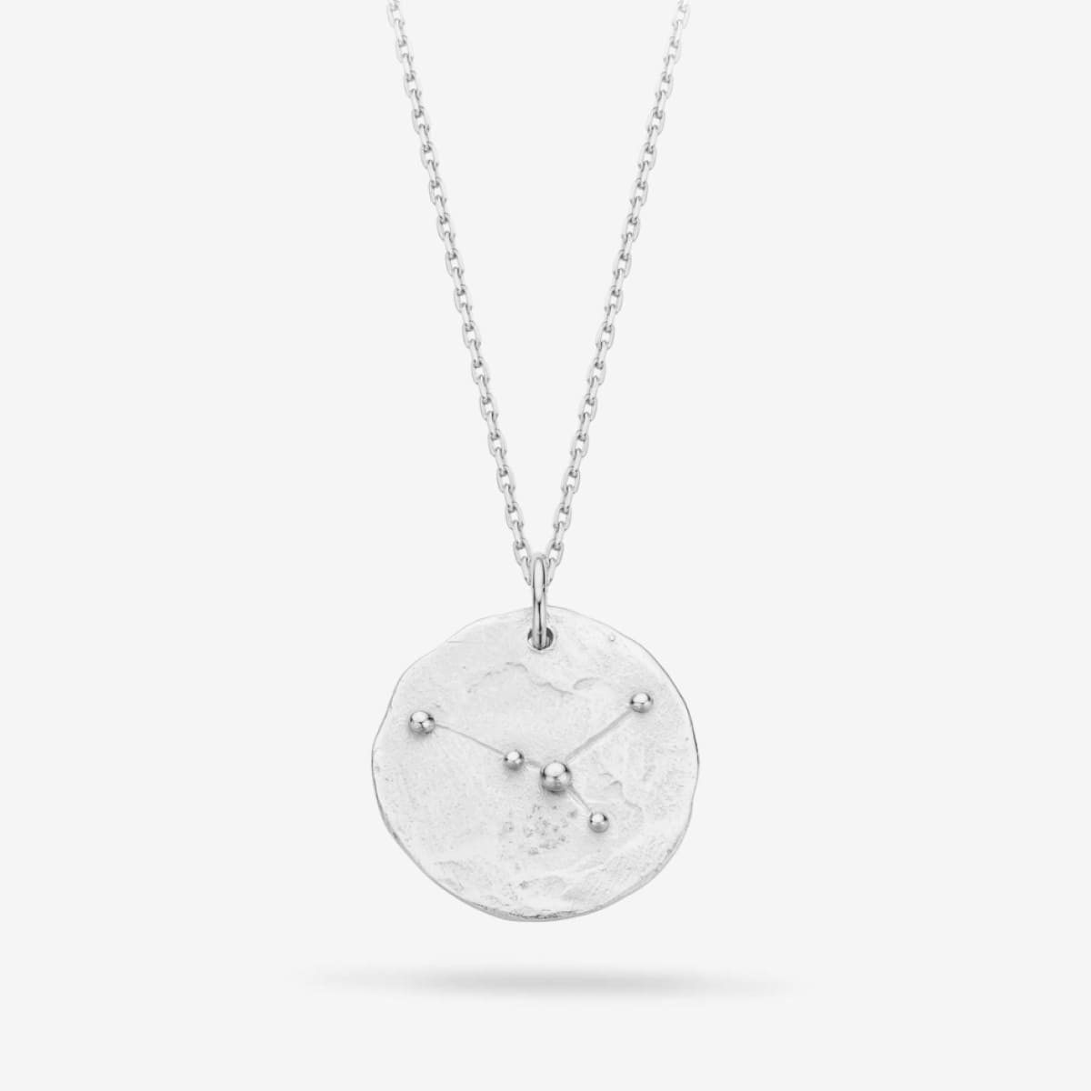Constellation Cancer Medallion Silver - Halsketten - Silber