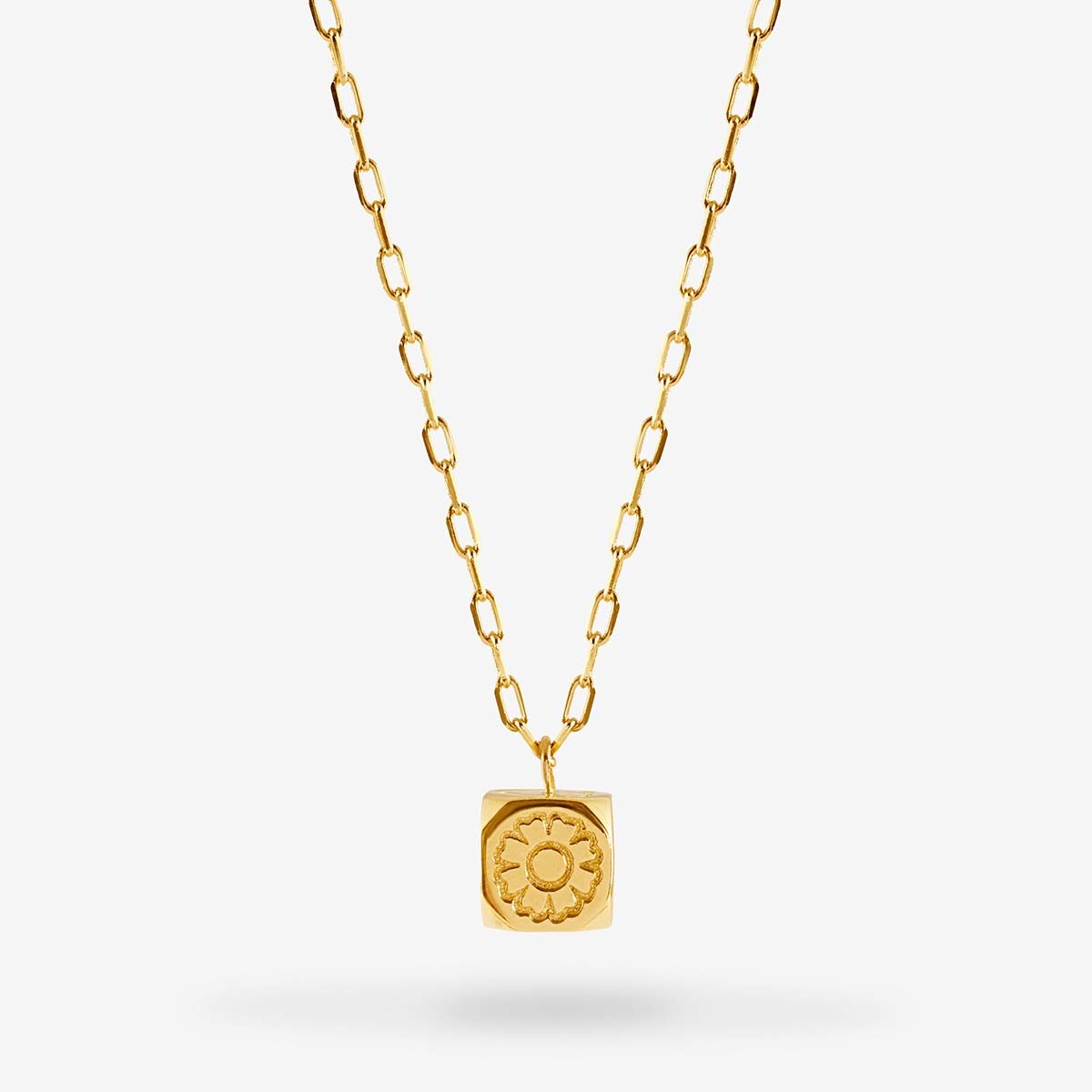 Amulete Dice - Halskette - 18k vergoldet