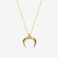 Vorschau: Diamond Luna - Halskette - 14k Gold
