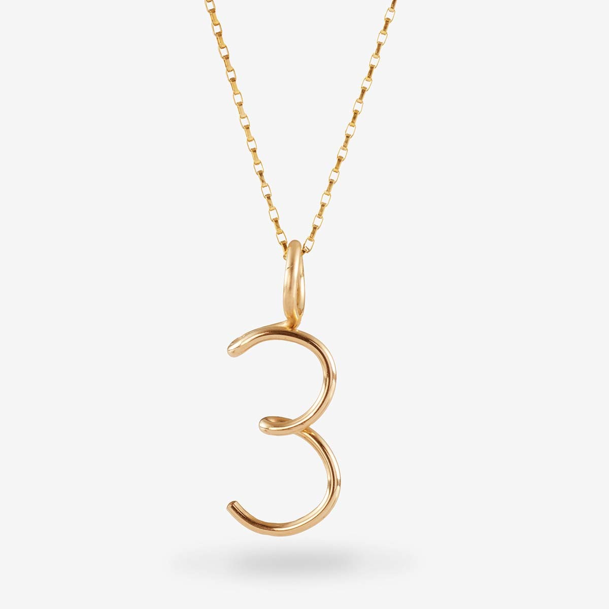Numerology 3 - Halskette - 14k Gold Filled