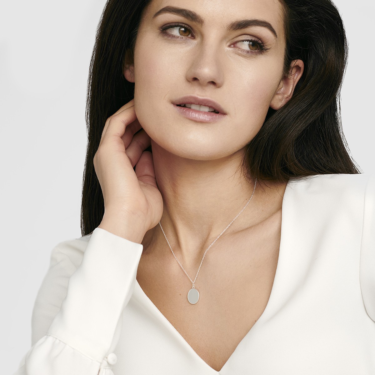 Jovita - Kettenanhänger - Silber