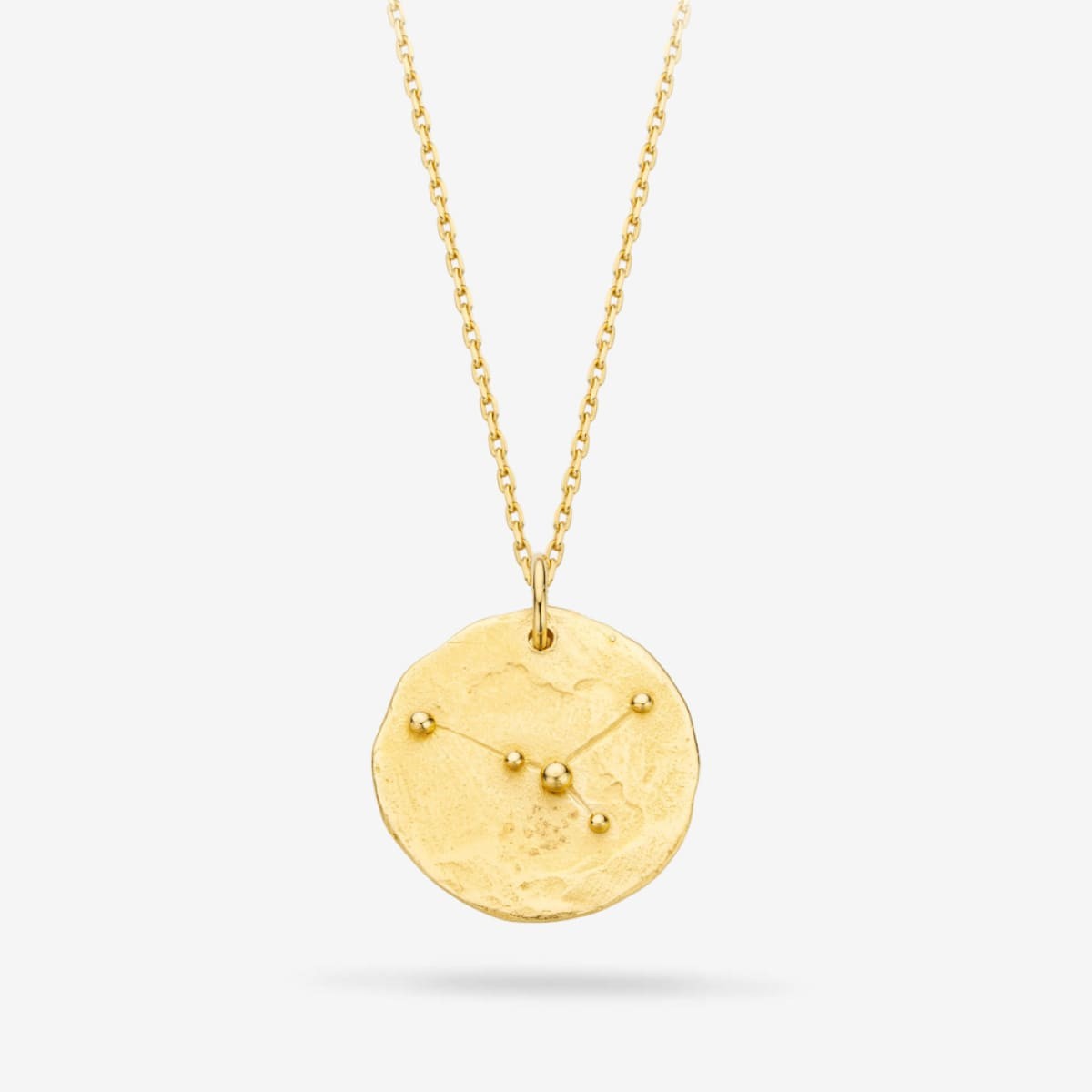 Constellation Cancer Medallion Gold - Halsketten - 18k vergoldet