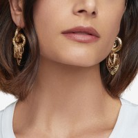Vorschau: Alizza - Ohrhänger - 24k vergoldet