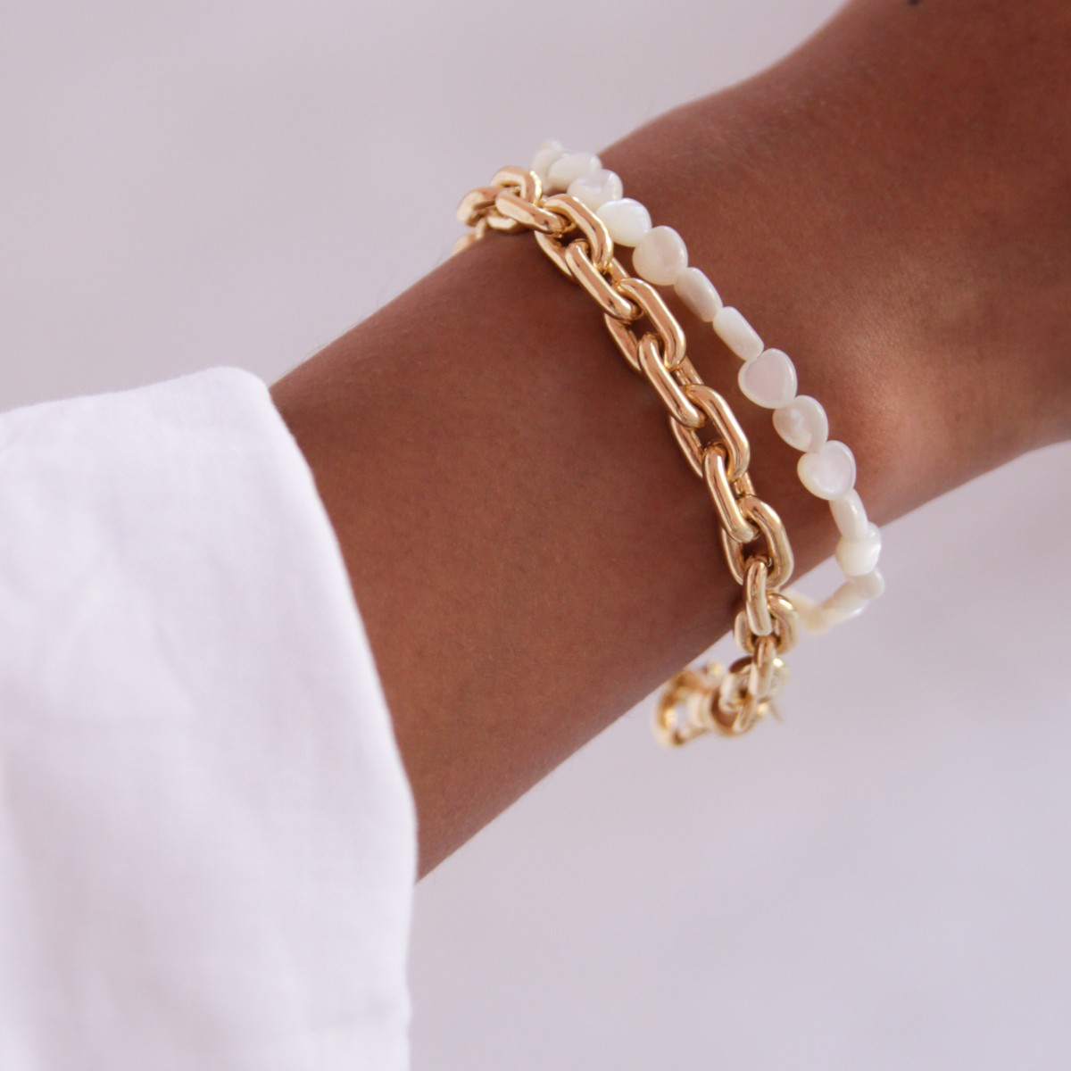 Heart bracelet – Armbänder – 18k vergoldet