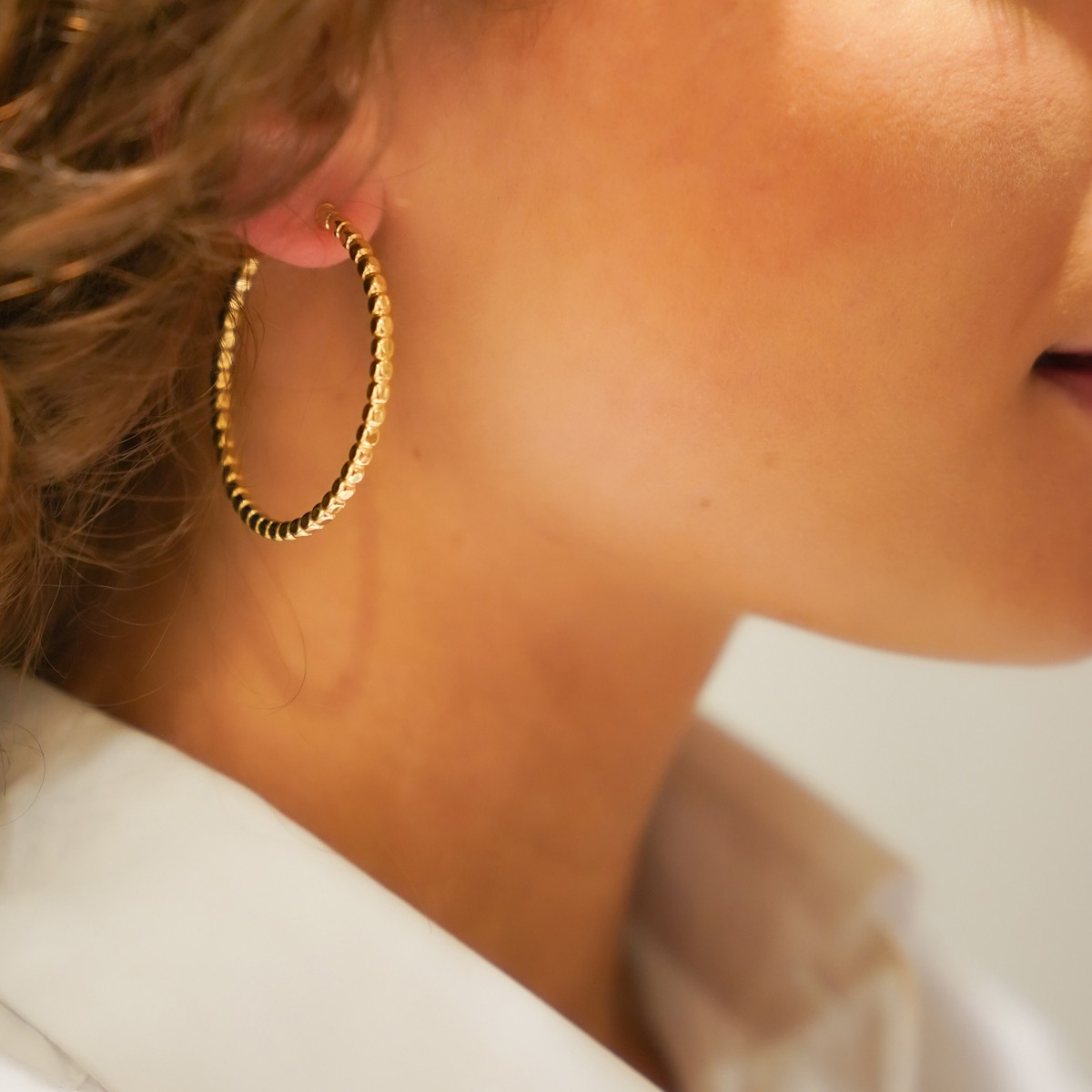 Classic Earrings New L - Ohrringe - 18k vergoldet