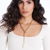 Vorschau: Natalia - Halskette - 24k vergoldet