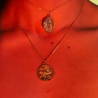 Vorschau: Zodiac Virgo Medallion Gold - Halsketten - 18k vergoldet
