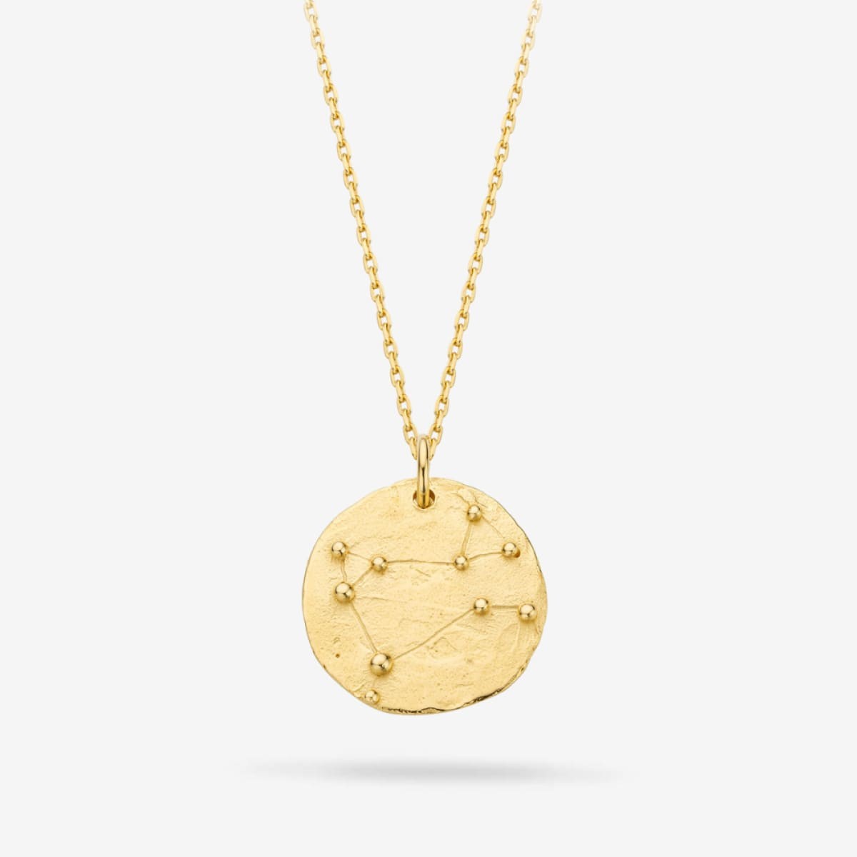 Constellation Virgo Medallion Gold - Halsketten - 18k vergoldet
