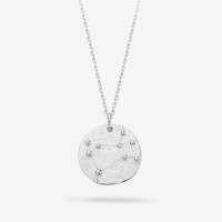 Vorschau: Constellation Virgo Medallion Silver - Halsketten - Silber