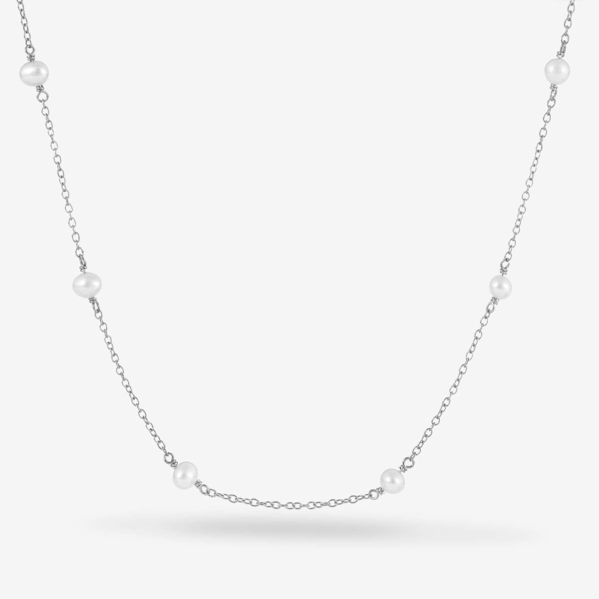 Roxy - Perlenketten - Silber