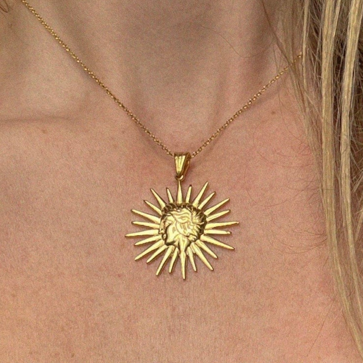 The Sun Tarot Yasemi Chain - Halsketten - 24k vergoldet